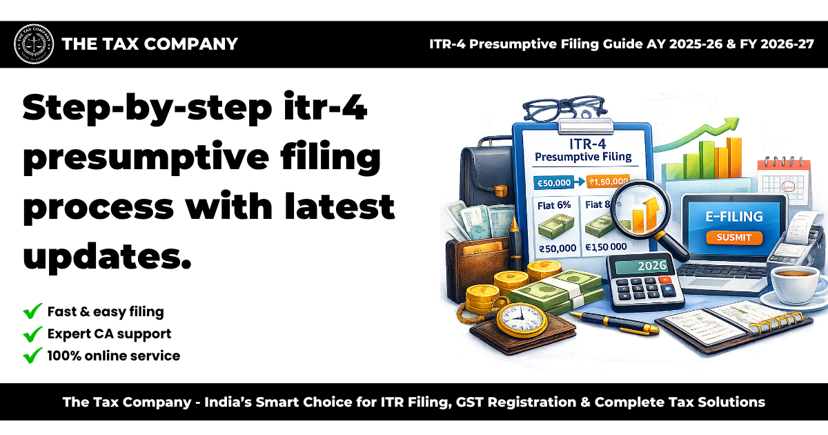 ITR-4 Presumptive Filing