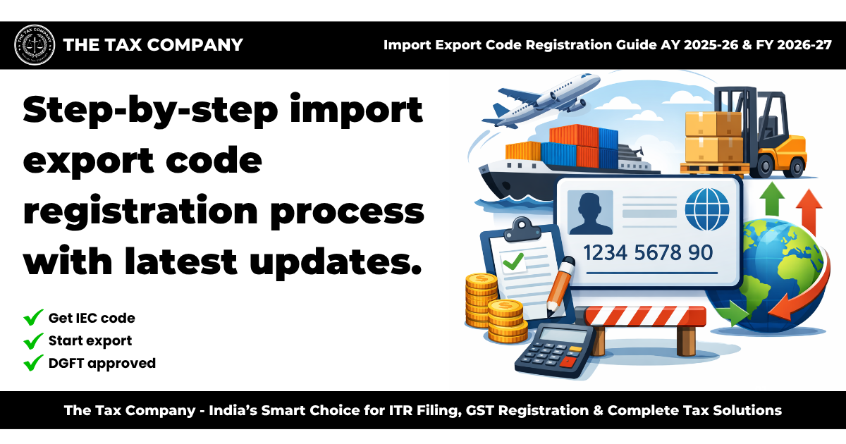 Import Export Code Registration