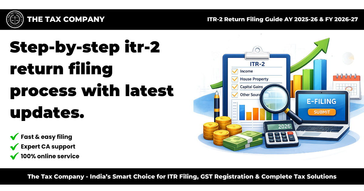ITR-2 Return Filing